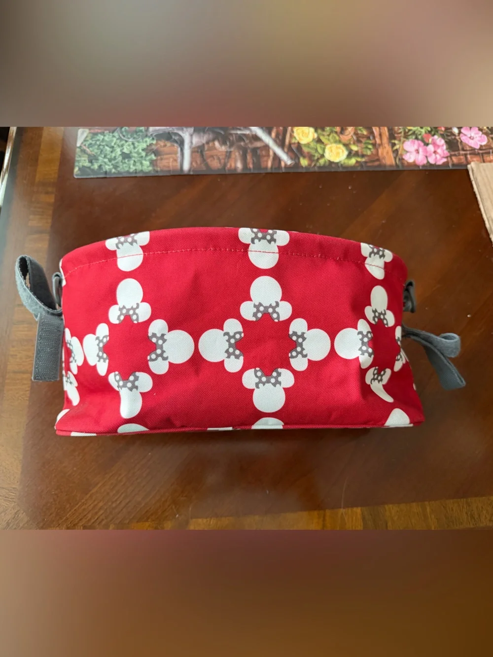 Disney Red Minnie Mouse Patterned Stroller Car organizer - Women Bags multi use